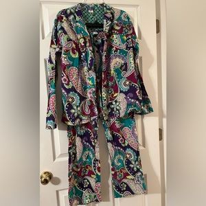 Vera Bradley Sleepwear Pant Set Size Medium